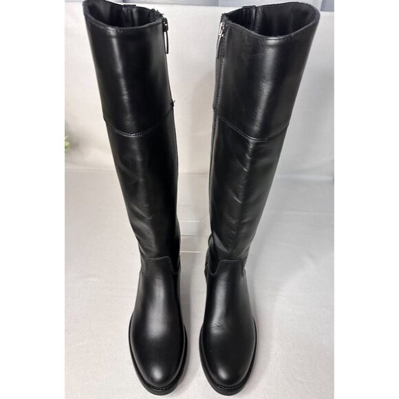 La Canadienne Passion Black Leather Ridding Boots Women's 5 Equestrian knee High - Picture 3 of 16